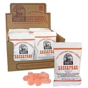 Claeys 12 Count Sanded Hard Candies - Sassafras