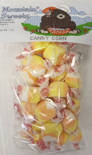 Mtn Sweets Taffy Bags-Candy Corn