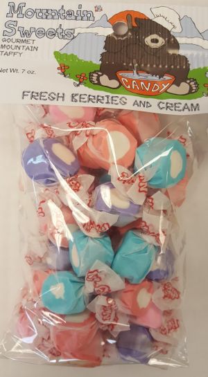 Mtn Sweets Taffy Bags-Fresh Berries and Cream
