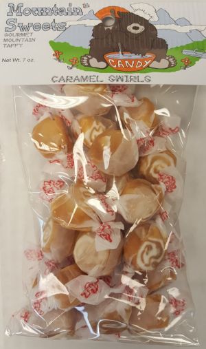 Mtn Sweets Taffy Bags-Caramel Swirl