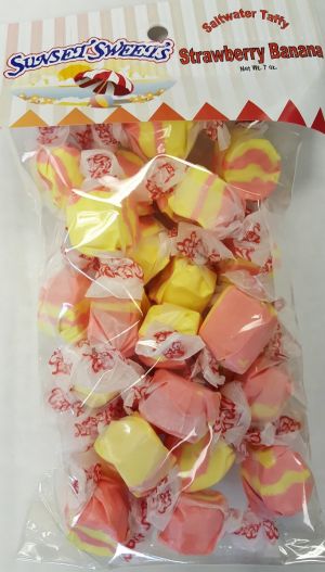 S.S. Sweets Taffy Bags-Stawberry Banana