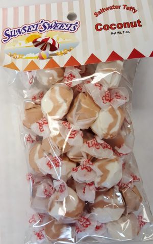 S.S. Sweets Taffy Bags-Coconut