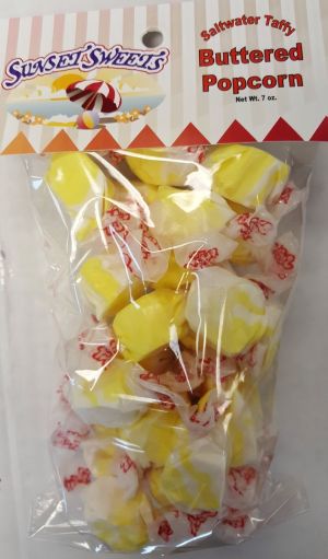 S.S. Sweets Taffy Bags-Buttered Popcorn
