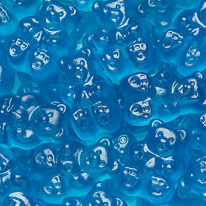 Bulk Gummy Bears-Blue Raspberry