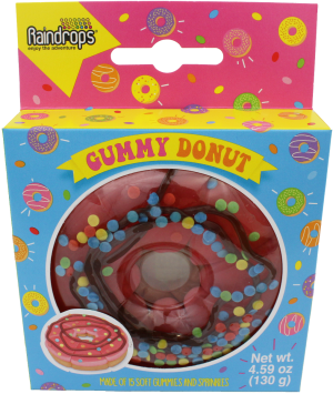 Raindrops Gummy Donut