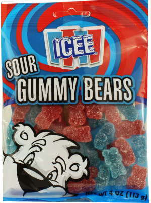 Icee Sour Gummy Bears