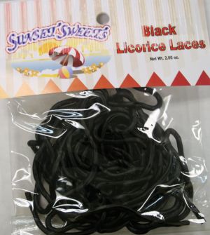 S.S. Hanging Bag-Black Licorice Laces