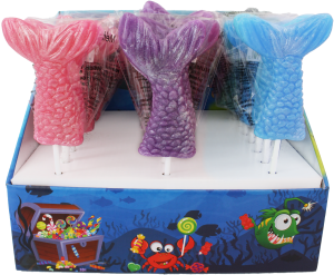 Mermaid Tail Lollipops