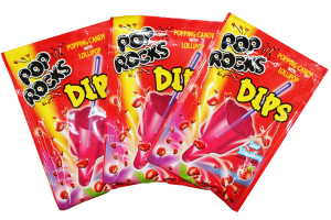 Pop Rocks Dips-Strawberry