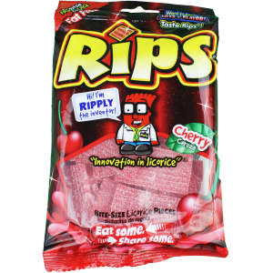Rips Roll Cherry Peg Bag 