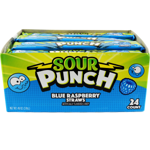 Sour Punch Straws- Blue Raspberry