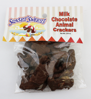 S.S. Hanging Bag-Chocolate Animal Crackers