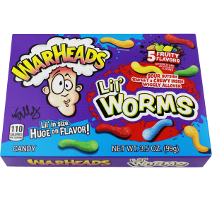 Warheads Lil Worm Theater Box