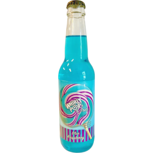 Old Fashioned Soda-Whirly Pop Blue Raspberry