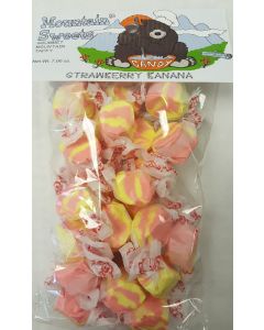 Mtn Sweets Taffy Bags-Strawberry Banana
