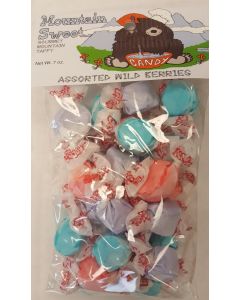 Mtn Sweets Taffy Bags Assorted-Wild Berries