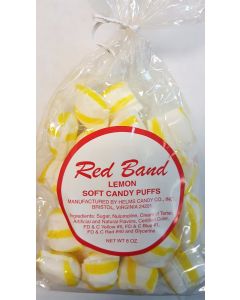Red Band Soft Candy Puff Bag Lemon