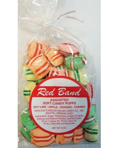 Red Band Soft Candy Puff Bag Assorted