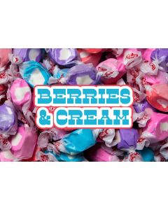 Bulk Taffy Kisses-Fresh Berries and Cream