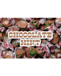 Bulk Taffy Kisses-Chocolate Mint