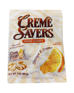 Creme Savers Orange Peg Bag
