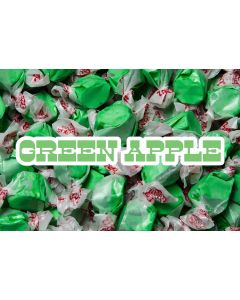 Bulk Taffy Kisses-Green Apple
