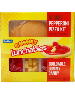 Gummy Lunchables Pizza Box