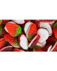 Bulk Gummy Strawberries with Cream
