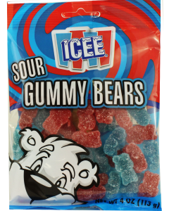 Icee Sour Gummy Bears
