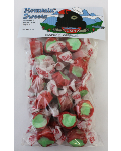 Mtn Sweets Taffy Bags-Candy Apple