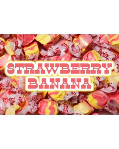 Bulk Taffy Kisses-Strawberry Banana