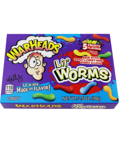 Warheads Lil Worm Theater Box