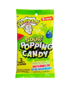 Warheads 3 Pack Popping Candy