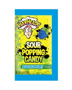 Warheads Popping Candy- Blue Raspberry